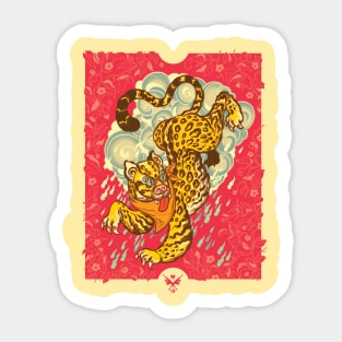 TIGRE MANSO Sticker